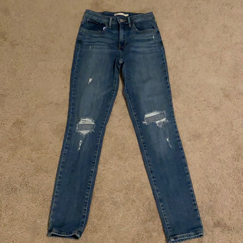Levi’s 721 high rise skinny jeans